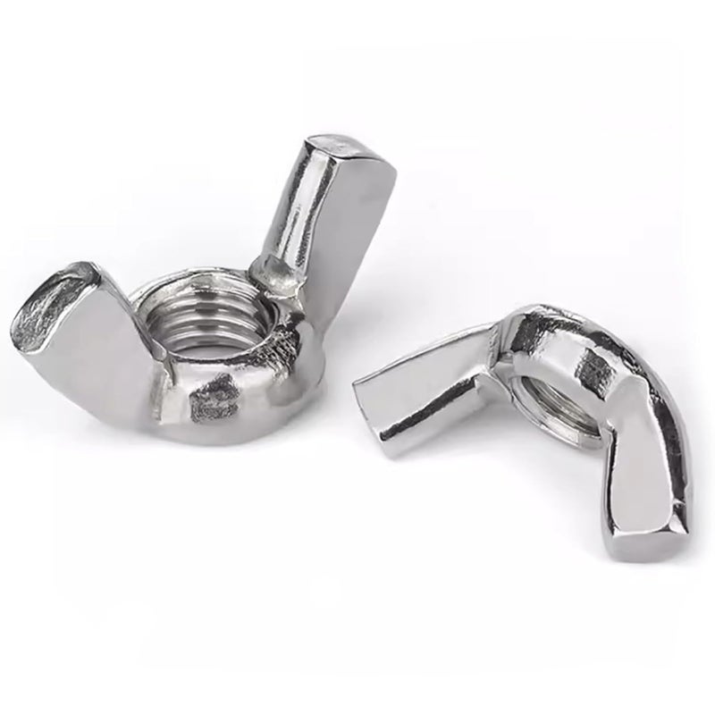 sotoolstop Store 3/8"-16 Wing Nuts,Stainless Steel 18-8(304) Wing Nuts, 10Pcs-Pack - Image 1